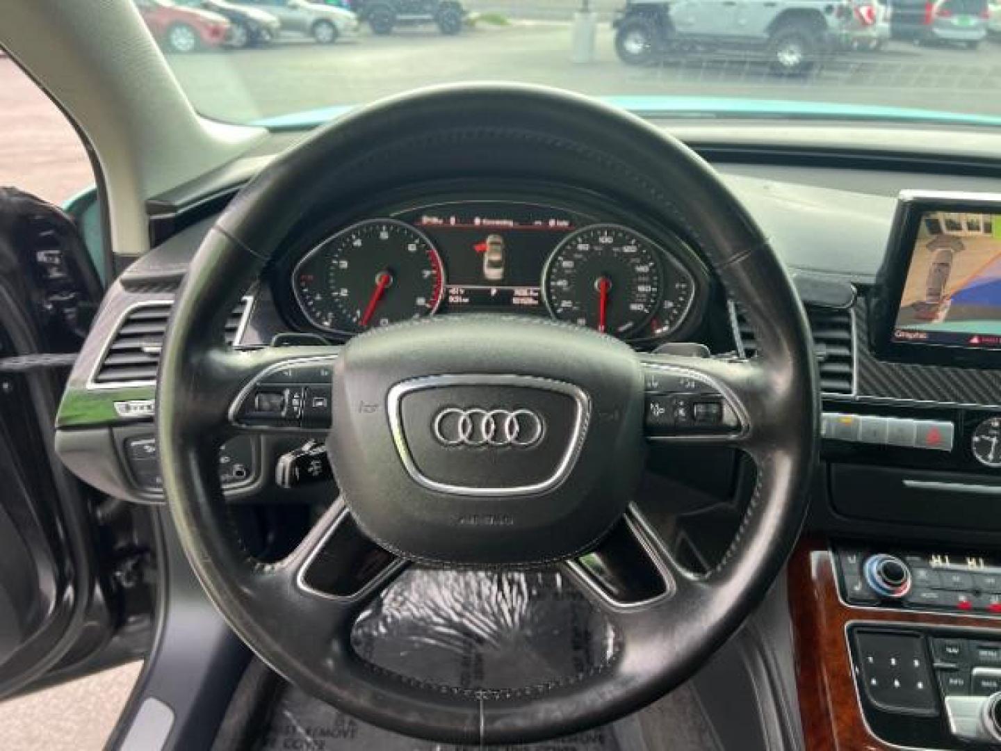 2013 Cyan /Black Leather Interior Audi A8 3.0 Sedan L quattro Tiptronic (WAURGAFD6DN) with an 3.0L V6 DOHC 24V SUPERCHARGED engine, 6-Speed Automatic transmission, located at 940 North Main Street, Cedar City, UT, 84720, (435) 628-0023, 37.692936, -113.061897 - We specialize in helping ALL people get the best financing available. No matter your credit score, good, bad or none we can get you an amazing rate. Had a bankruptcy, divorce, or repossessions? We give you the green light to get your credit back on the road. Low down and affordable payments that fit - Photo#15