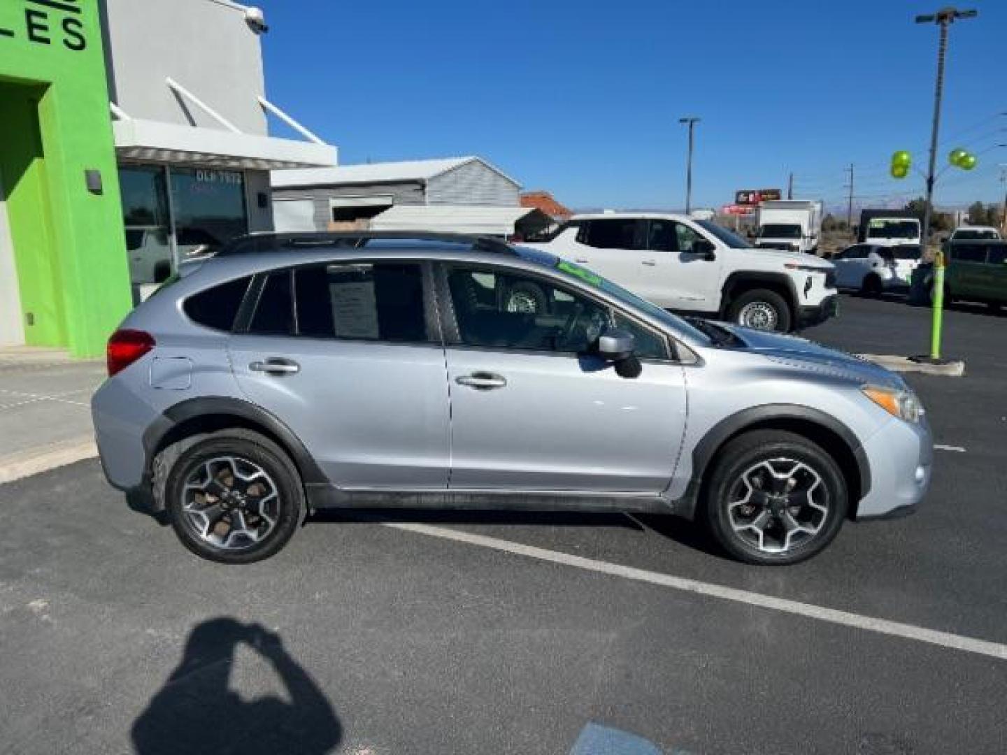 2015 Ice Silver Metallic /Black Subaru XV Crosstrek 2.0i Premium (JF2GPACC8F8) with an 2L H-4 DOHC engine, Automatic transmission, located at 940 North Main Street, Cedar City, UT, 84720, (435) 628-0023, 37.692936, -113.061897 - Photo#7