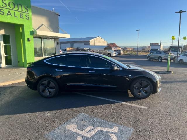2018 Solid Black /Black Tesla Model 3 Long Range (5YJ3E1EA1JF) with an ELECTRIC engine, Electric transmission, located at 1865 East Red Hills Pkwy, St. George, 84770, (435) 628-0023, 37.120850, -113.543640 - This 2018 Model 3 Long Range has Full Self Driving software paid for! Thats a $8k upgrade that is no longer available to be bought after Feb 14th. Lock in FSD for life. Every Tesla we sell comes with a charger! Excellent condition and very low miles. Gets 272 on a full charge. Has full Tesla warr - Photo#9