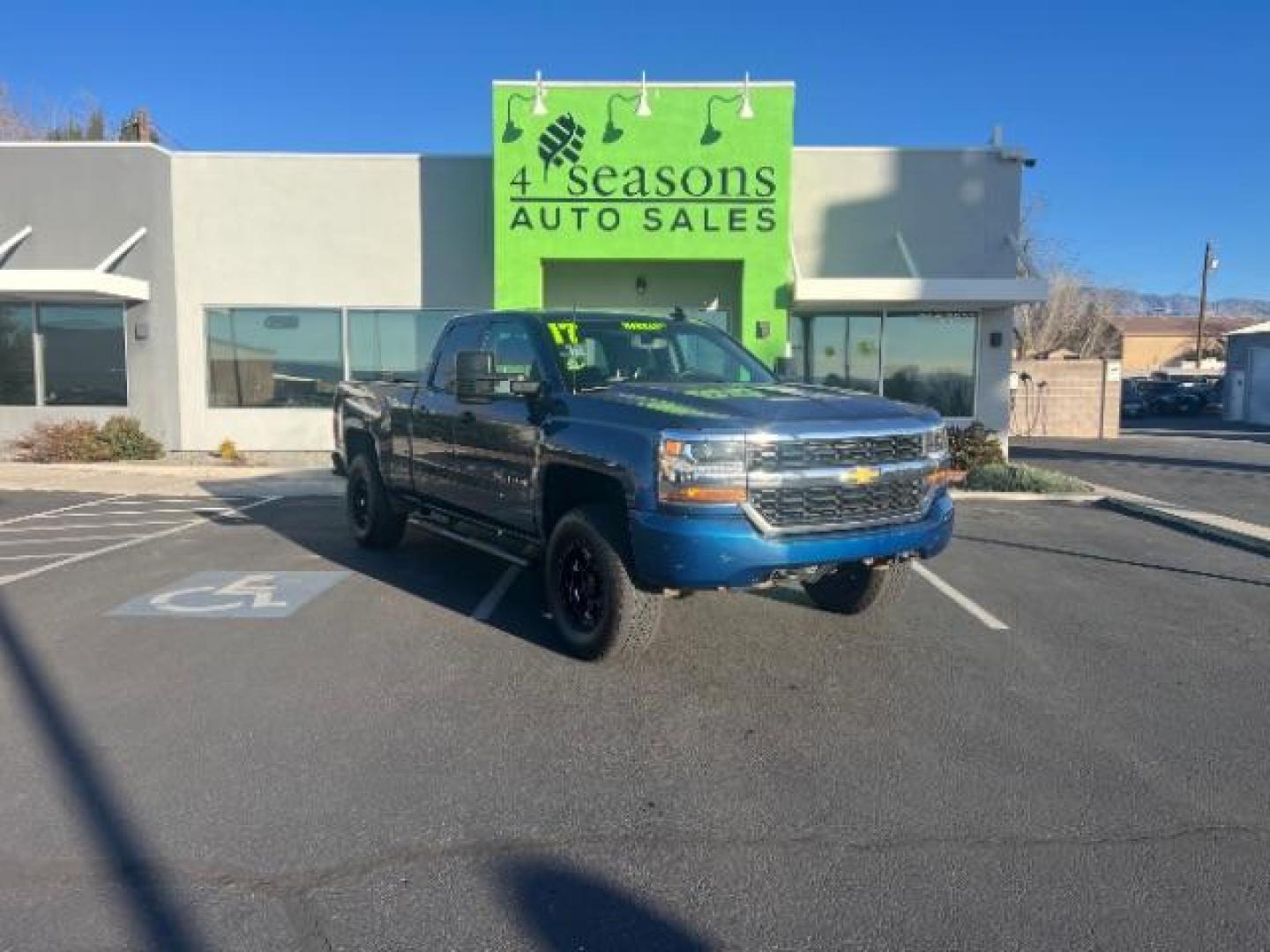 2017 Deep Ocean Blue Metallic /Dark Ash/Jet Black Chevrolet Silverado 1500 LS (1GCVKNEH1HZ) with an EcoTec3 4.3L V-6 gasoline direct injection engine, Automatic transmission, located at 1865 East Red Hills Pkwy, St. George, 84770, (435) 628-0023, 37.120850, -113.543640 - We specialize in helping ALL people get the best financing available. No matter your credit score, good, bad or none we can get you an amazing rate. Had a bankruptcy, divorce, or repossessions? We give you the green light to get your credit back on the road. Low down and affordable payments that fit - Photo#0