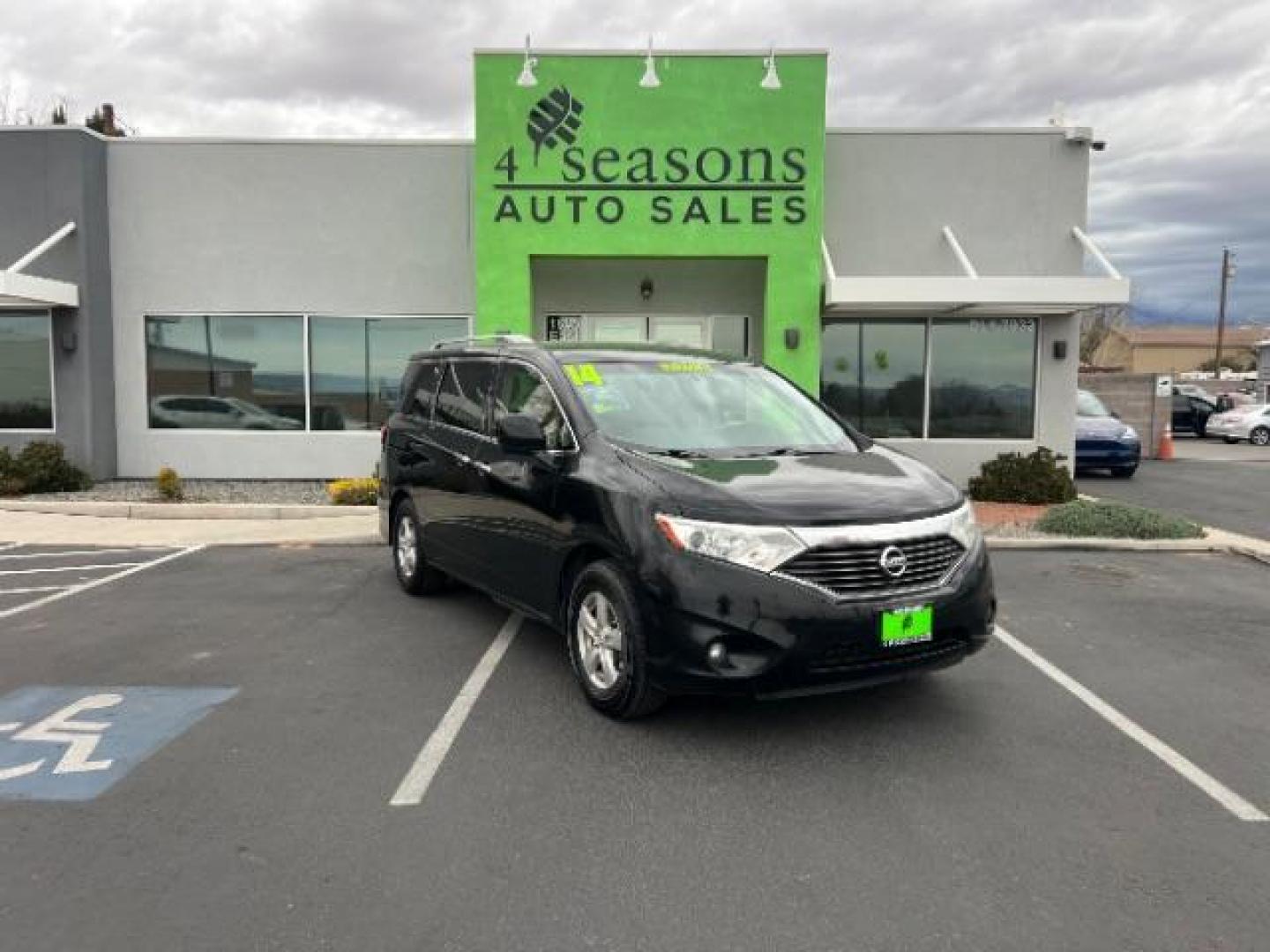 2014 Super Black /Beige Nissan Quest SV (JN8AE2KP7E9) with an VQ 3.5L V-6 DOHC engine, AUTOMATIC transmission, located at 1865 East Red Hills Pkwy, St. George, 84770, (435) 628-0023, 37.120850, -113.543640 - We specialize in helping ALL people get the best financing available. No matter your credit score, good, bad or none we can get you an amazing rate. Had a bankruptcy, divorce, or repossessions? We give you the green light to get your credit back on the road. Low down and affordable payments that fit - Photo#0