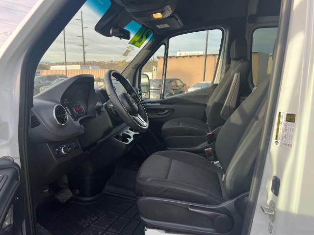 2024 Arctic White /Black Mercedes-Benz Sprinter 2500 Standard Roof 4-Cyl Diesel (W1Z4KFHY1RP) with an 2L I-4 diesel direct injection engine, Automatic transmission, located at 1865 East Red Hills Pkwy, St. George, 84770, (435) 628-0023, 37.120850, -113.543640 - Practically new, low mileage 2024 Mercedes Sprinter 2500. This is equipped with power sliding side door, electronic parking brake, 360 parking camera, cruise control, cloth seats, rear a/c, Auto temp, stepsides, rear wheel drive, diesel 2.0lL engine, 4 keys Clean title, 1 owner, no accidents. Rea - Photo#14