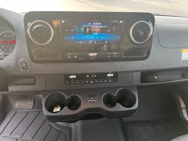 2024 Arctic White /Black Mercedes-Benz Sprinter 2500 Standard Roof 4-Cyl Diesel (W1Z4KFHY1RP) with an 2L I-4 diesel direct injection engine, Automatic transmission, located at 1865 East Red Hills Pkwy, St. George, 84770, (435) 628-0023, 37.120850, -113.543640 - Practically new, low mileage 2024 Mercedes Sprinter 2500. This is equipped with power sliding side door, electronic parking brake, 360 parking camera, cruise control, cloth seats, rear a/c, Auto temp, stepsides, rear wheel drive, diesel 2.0lL engine, 4 keys Clean title, 1 owner, no accidents. Rea - Photo#17