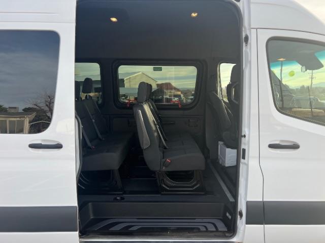 2024 Arctic White /Black Mercedes-Benz Sprinter 2500 Standard Roof 4-Cyl Diesel (W1Z4KFHY1RP) with an 2L I-4 diesel direct injection engine, Automatic transmission, located at 1865 East Red Hills Pkwy, St. George, 84770, (435) 628-0023, 37.120850, -113.543640 - Practically new, low mileage 2024 Mercedes Sprinter 2500. This is equipped with power sliding side door, electronic parking brake, 360 parking camera, cruise control, cloth seats, rear a/c, Auto temp, stepsides, rear wheel drive, diesel 2.0lL engine, 4 keys Clean title, 1 owner, no accidents. Rea - Photo#19