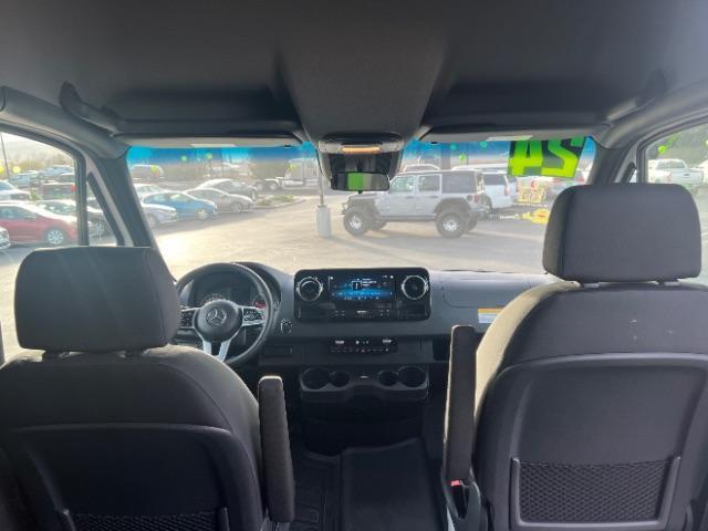 2024 Arctic White /Black Mercedes-Benz Sprinter 2500 Standard Roof 4-Cyl Diesel (W1Z4KFHY1RP) with an 2L I-4 diesel direct injection engine, Automatic transmission, located at 1865 East Red Hills Pkwy, St. George, 84770, (435) 628-0023, 37.120850, -113.543640 - Practically new, low mileage 2024 Mercedes Sprinter 2500. This is equipped with power sliding side door, electronic parking brake, 360 parking camera, cruise control, cloth seats, rear a/c, Auto temp, stepsides, rear wheel drive, diesel 2.0lL engine, 4 keys Clean title, 1 owner, no accidents. Rea - Photo#22