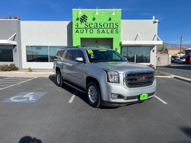 2019 Quicksilver Metallic /Jet Black GMC Yukon XL SLT (1GKS2GKCXKR) , Automatic transmission, located at 1865 East Red Hills Pkwy, St. George, 84770, (435) 628-0023, 37.120850, -113.543640 - We specialize in helping ALL people get the best financing available. No matter your credit score, good, bad or none we can get you an amazing rate. Had a bankruptcy, divorce, or repossessions? We give you the green light to get your credit back on the road. Low down and affordable payments that fit - Photo#0