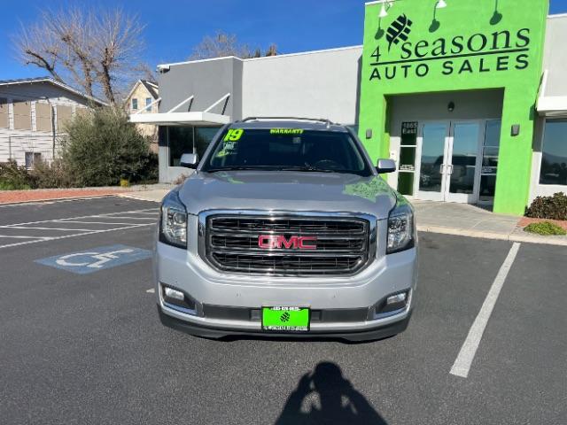 2019 Quicksilver Metallic /Jet Black GMC Yukon XL SLT (1GKS2GKCXKR) , Automatic transmission, located at 1865 East Red Hills Pkwy, St. George, 84770, (435) 628-0023, 37.120850, -113.543640 - We specialize in helping ALL people get the best financing available. No matter your credit score, good, bad or none we can get you an amazing rate. Had a bankruptcy, divorce, or repossessions? We give you the green light to get your credit back on the road. Low down and affordable payments that fit - Photo#1