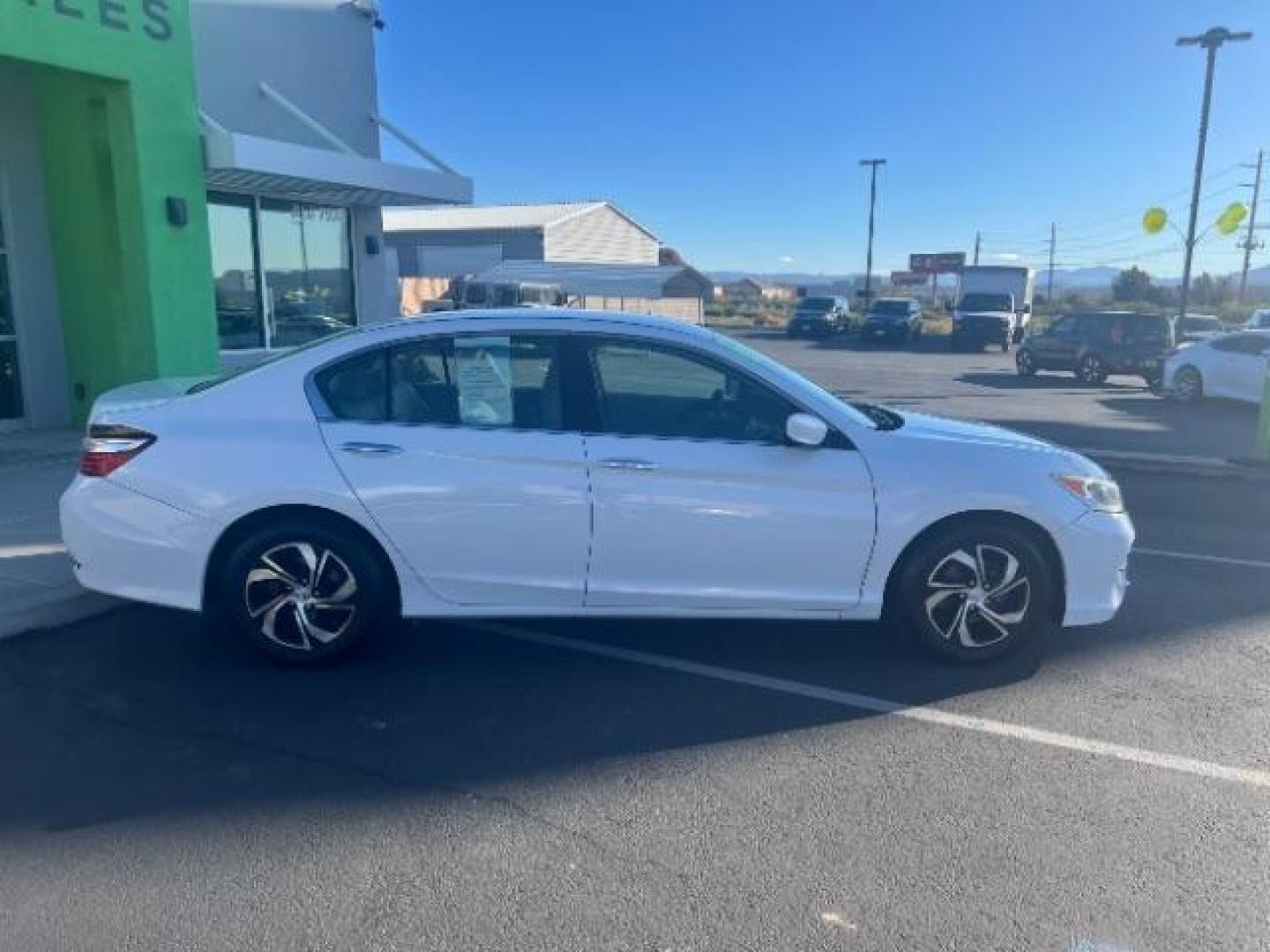 2016 White Orchid Pearl /Ivory Honda Accord LX (1HGCR2F39GA) with an 2.4L I-4 gasoline direct injection engine, Automatic transmission, located at 940 North Main Street, Cedar City, UT, 84720, (435) 628-0023, 37.692936, -113.061897 - We specialize in helping ALL people get the best financing available. No matter your credit score, good, bad or none we can get you an amazing rate. Had a bankruptcy, divorce, or repossessions? We give you the green light to get your credit back on the road. Low down and affordable payments that fit - Photo#7