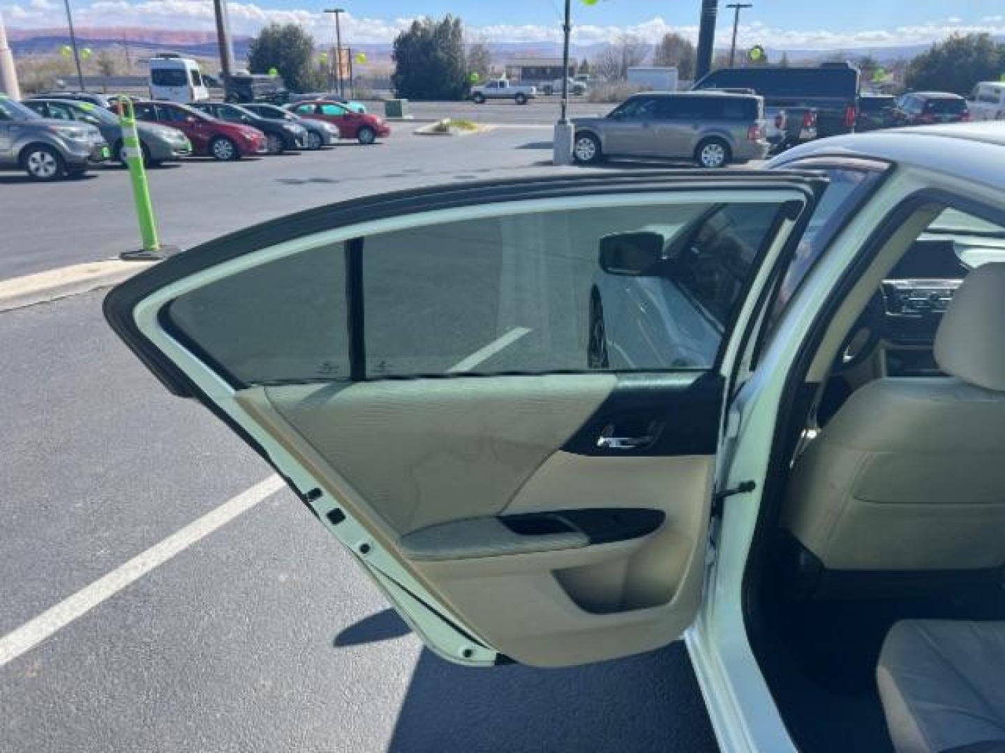 2016 White Orchid Pearl /Ivory Honda Accord LX (1HGCR2F39GA) with an 2.4L I-4 gasoline direct injection engine, Automatic transmission, located at 940 North Main Street, Cedar City, UT, 84720, (435) 628-0023, 37.692936, -113.061897 - We specialize in helping ALL people get the best financing available. No matter your credit score, good, bad or none we can get you an amazing rate. Had a bankruptcy, divorce, or repossessions? We give you the green light to get your credit back on the road. Low down and affordable payments that fit - Photo#20
