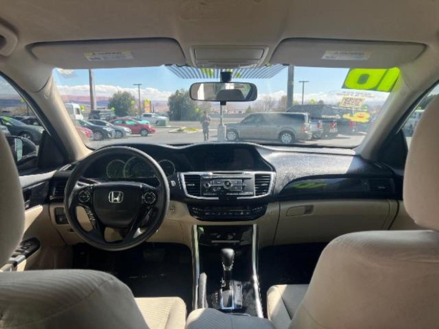 2016 White Orchid Pearl /Ivory Honda Accord LX (1HGCR2F39GA) with an 2.4L I-4 gasoline direct injection engine, Automatic transmission, located at 940 North Main Street, Cedar City, UT, 84720, (435) 628-0023, 37.692936, -113.061897 - We specialize in helping ALL people get the best financing available. No matter your credit score, good, bad or none we can get you an amazing rate. Had a bankruptcy, divorce, or repossessions? We give you the green light to get your credit back on the road. Low down and affordable payments that fit - Photo#23