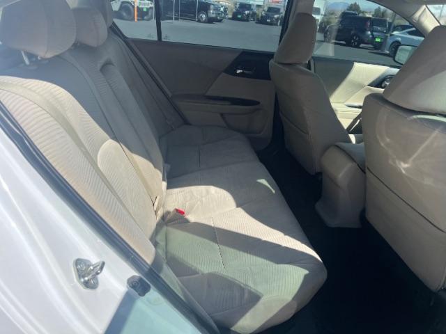 2016 White Orchid Pearl /Ivory Honda Accord LX (1HGCR2F39GA) with an 2.4L I-4 gasoline direct injection engine, Automatic transmission, located at 940 North Main Street, Cedar City, UT, 84720, (435) 628-0023, 37.692936, -113.061897 - We specialize in helping ALL people get the best financing available. No matter your credit score, good, bad or none we can get you an amazing rate. Had a bankruptcy, divorce, or repossessions? We give you the green light to get your credit back on the road. Low down and affordable payments that fit - Photo#26