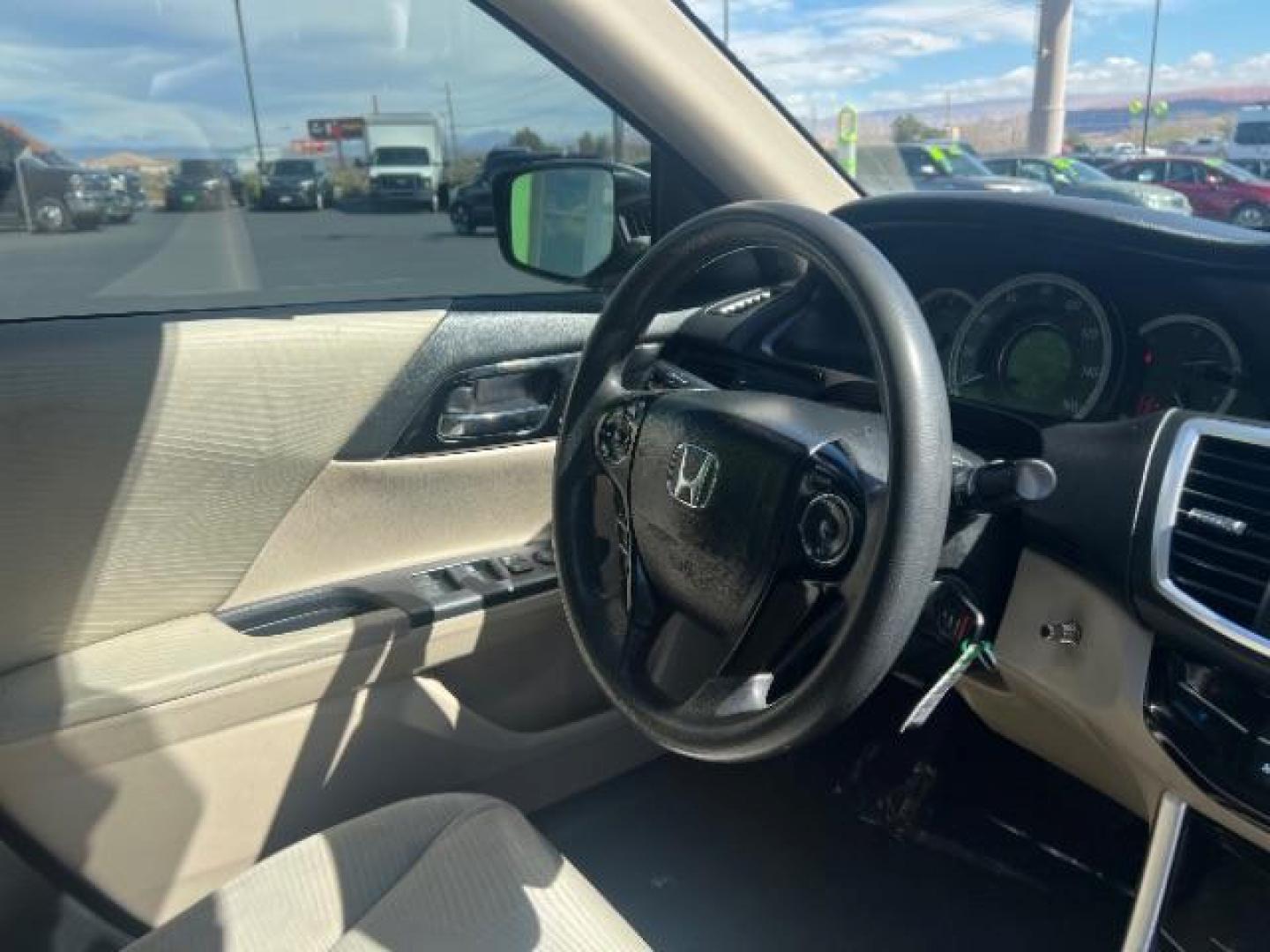 2016 White Orchid Pearl /Ivory Honda Accord LX (1HGCR2F39GA) with an 2.4L I-4 gasoline direct injection engine, Automatic transmission, located at 940 North Main Street, Cedar City, UT, 84720, (435) 628-0023, 37.692936, -113.061897 - We specialize in helping ALL people get the best financing available. No matter your credit score, good, bad or none we can get you an amazing rate. Had a bankruptcy, divorce, or repossessions? We give you the green light to get your credit back on the road. Low down and affordable payments that fit - Photo#30