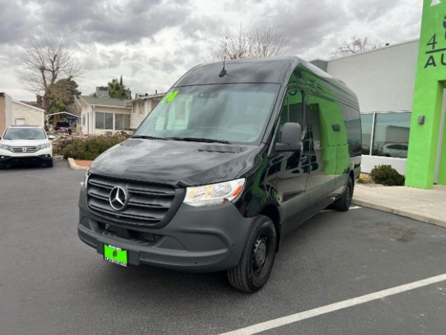 2024 Jet Black /Black Mercedes-Benz Sprinter 2500 High Roof 4-Cyl Diesel (W1Z4KGHY6RT) with an 2L I-4 diesel direct injection engine, Automatic transmission, located at 1865 East Red Hills Pkwy, St. George, 84770, (435) 628-0023, 37.120850, -113.543640 - Photo#2