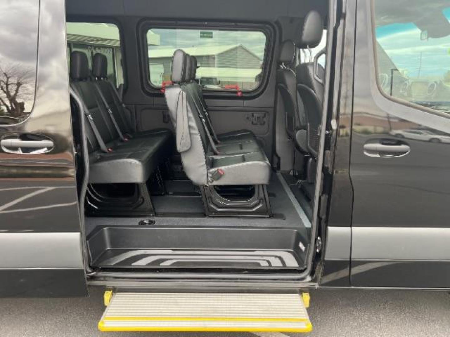 2024 Jet Black /Black Mercedes-Benz Sprinter 2500 High Roof 4-Cyl Diesel (W1Z4KGHY6RT) with an 2L I-4 diesel direct injection engine, Automatic transmission, located at 1865 East Red Hills Pkwy, St. George, 84770, (435) 628-0023, 37.120850, -113.543640 - Photo#19