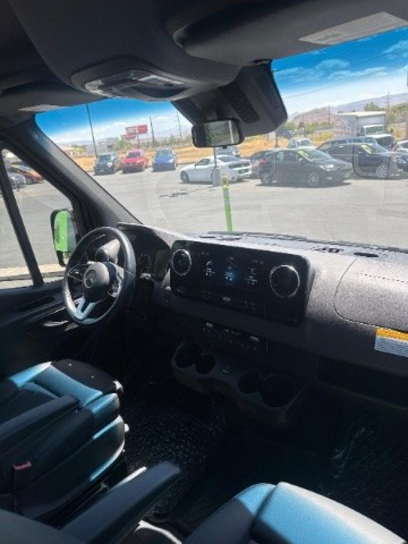 2024 Obsidian Black Metallic /Black Mercedes-Benz Sprinter 2500 High Roof 4-Cyl Diesel (W1Z4KGHY6RT) with an 2L I-4 diesel direct injection engine, Automatic transmission, located at 1865 East Red Hills Pkwy, St. George, 84770, (435) 628-0023, 37.120850, -113.543640 - Versatile Southern Utah travel starts with this 2024 Mercedes-Benz Sprinter 2500 High Roof 4-Cyl Diesel. Its 4-cylinder diesel, automatic transmission, and rear-wheel drive make it a smart fit for passenger transport, business use, and road trips. With 16,165 miles, this Sprinter is ready for its ne- Photo#16
