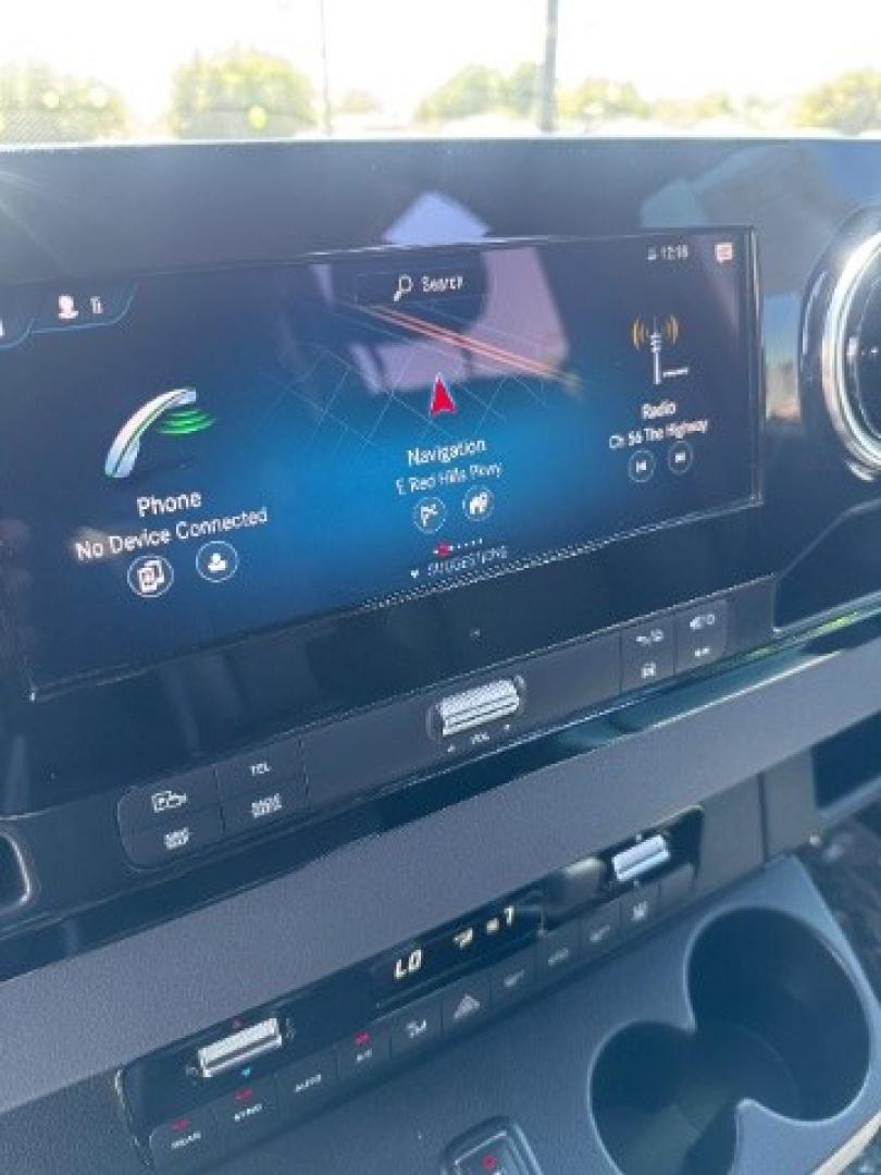 2024 Obsidian Black Metallic /Black Mercedes-Benz Sprinter 2500 High Roof 4-Cyl Diesel (W1Z4KGHY6RT) with an 2L I-4 diesel direct injection engine, Automatic transmission, located at 1865 East Red Hills Pkwy, St. George, 84770, (435) 628-0023, 37.120850, -113.543640 - Versatile Southern Utah travel starts with this 2024 Mercedes-Benz Sprinter 2500 High Roof 4-Cyl Diesel. Its 4-cylinder diesel, automatic transmission, and rear-wheel drive make it a smart fit for passenger transport, business use, and road trips. With 16,165 miles, this Sprinter is ready for its ne- Photo#28