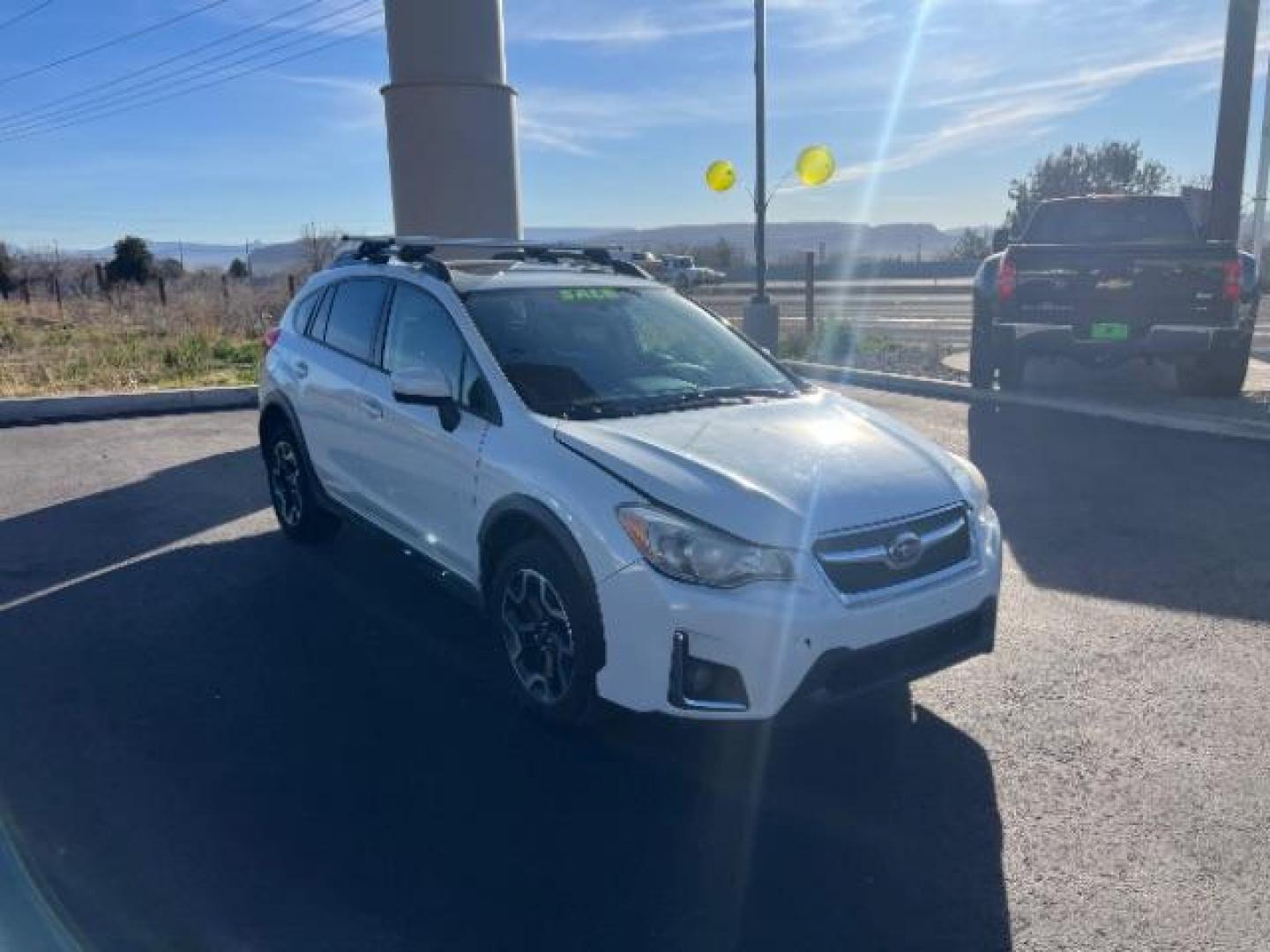 2016 Crystal White Pearl /Black Subaru Crosstrek 2.0i Premium (JF2GPABC2GH) with an 2L H-4 DOHC engine, Automatic transmission, located at 1865 East Red Hills Pkwy, St. George, 84770, (435) 628-0023, 37.120850, -113.543640 - This vehicle is a Mechanic Special. This means it will need some love. Runs a drives fine but has body damage, leaks or other mechanical issues. It did NOT pass our 50 point inspection. Get a great deal on a less than perfect car. These cars do NOT qualify for our in house financing. Cash and carry, - Photo#0