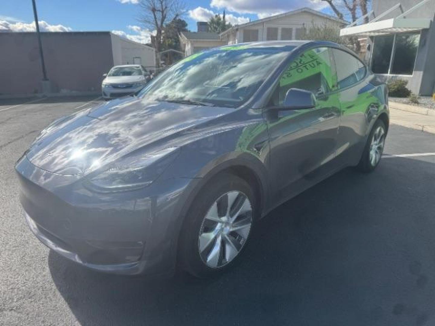 2023 Midnight Silver Metallic /Black Tesla Model Y Long Range Dual Motor All-Wheel Drive | AWD (7SAYGDEE6PF) with an ELECTRIC engine, Electric transmission, located at 1865 East Red Hills Pkwy, St. George, 84770, (435) 628-0023, 37.120850, -113.543640 - Excellent Tesla Model Y Long Range All Wheel Drive. With Hardware 4, All our Teslas come with charging kit Battery is 90% healthy. Gets 290 on full charge. Clean title, no accidents Still has remaining 120k mile Tesla warranty on battery and motor. We have aftermarket battery warranties available - Photo#3