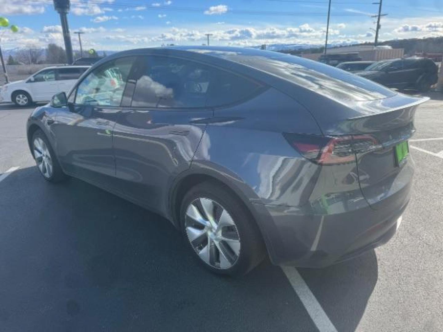 2023 Midnight Silver Metallic /Black Tesla Model Y Long Range Dual Motor All-Wheel Drive | AWD (7SAYGDEE6PF) with an ELECTRIC engine, Electric transmission, located at 1865 East Red Hills Pkwy, St. George, 84770, (435) 628-0023, 37.120850, -113.543640 - Excellent Tesla Model Y Long Range All Wheel Drive. With Hardware 4, All our Teslas come with charging kit Battery is 90% healthy. Gets 290 on full charge. Clean title, no accidents Still has remaining 120k mile Tesla warranty on battery and motor. We have aftermarket battery warranties available - Photo#5