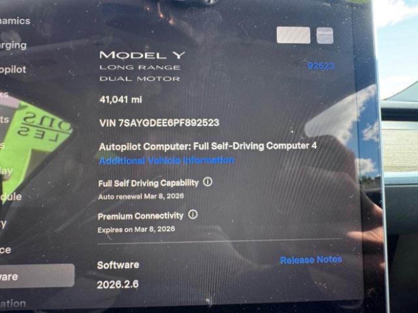 2023 Midnight Silver Metallic /Black Tesla Model Y Long Range Dual Motor All-Wheel Drive | AWD (7SAYGDEE6PF) with an ELECTRIC engine, Electric transmission, located at 1865 East Red Hills Pkwy, St. George, 84770, (435) 628-0023, 37.120850, -113.543640 - Excellent Tesla Model Y Long Range All Wheel Drive. With Hardware 4, All our Teslas come with charging kit Battery is 90% healthy. Gets 290 on full charge. Clean title, no accidents Still has remaining 120k mile Tesla warranty on battery and motor. We have aftermarket battery warranties available - Photo#12