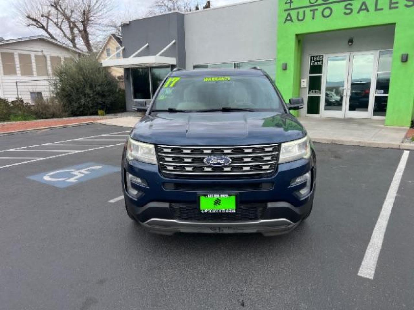 2017 Blue Jeans Metallic /Medium Light Camel Ford Explorer XLT (1FM5K7D82HG) with an EcoBoost 2.3L I-4 gasoline direct injection engine, Automatic transmission, located at 1865 East Red Hills Pkwy, St. George, 84770, (435) 628-0023, 37.120850, -113.543640 - We specialize in helping ALL people get the best financing available. No matter your credit score, good, bad or none we can get you an amazing rate. Had a bankruptcy, divorce, or repossessions? We give you the green light to get your credit back on the road. Low down and affordable payments that fit- Photo#1