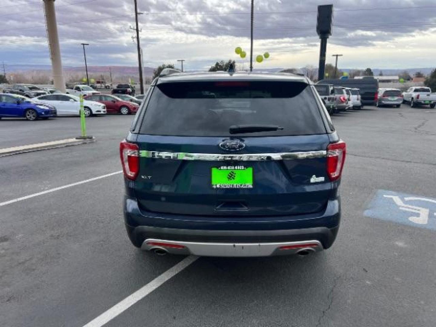 2017 Blue Jeans Metallic /Medium Light Camel Ford Explorer XLT (1FM5K7D82HG) with an EcoBoost 2.3L I-4 gasoline direct injection engine, Automatic transmission, located at 1865 East Red Hills Pkwy, St. George, 84770, (435) 628-0023, 37.120850, -113.543640 - We specialize in helping ALL people get the best financing available. No matter your credit score, good, bad or none we can get you an amazing rate. Had a bankruptcy, divorce, or repossessions? We give you the green light to get your credit back on the road. Low down and affordable payments that fit- Photo#5