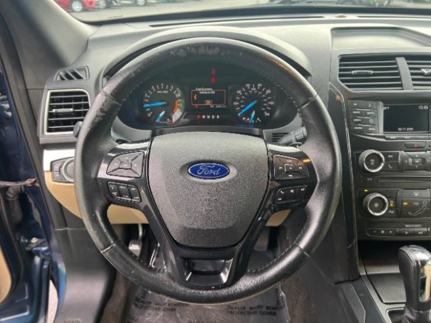 2017 Blue Jeans Metallic /Medium Light Camel Ford Explorer XLT (1FM5K7D82HG) with an EcoBoost 2.3L I-4 gasoline direct injection engine, Automatic transmission, located at 1865 East Red Hills Pkwy, St. George, 84770, (435) 628-0023, 37.120850, -113.543640 - We specialize in helping ALL people get the best financing available. No matter your credit score, good, bad or none we can get you an amazing rate. Had a bankruptcy, divorce, or repossessions? We give you the green light to get your credit back on the road. Low down and affordable payments that fit- Photo#15