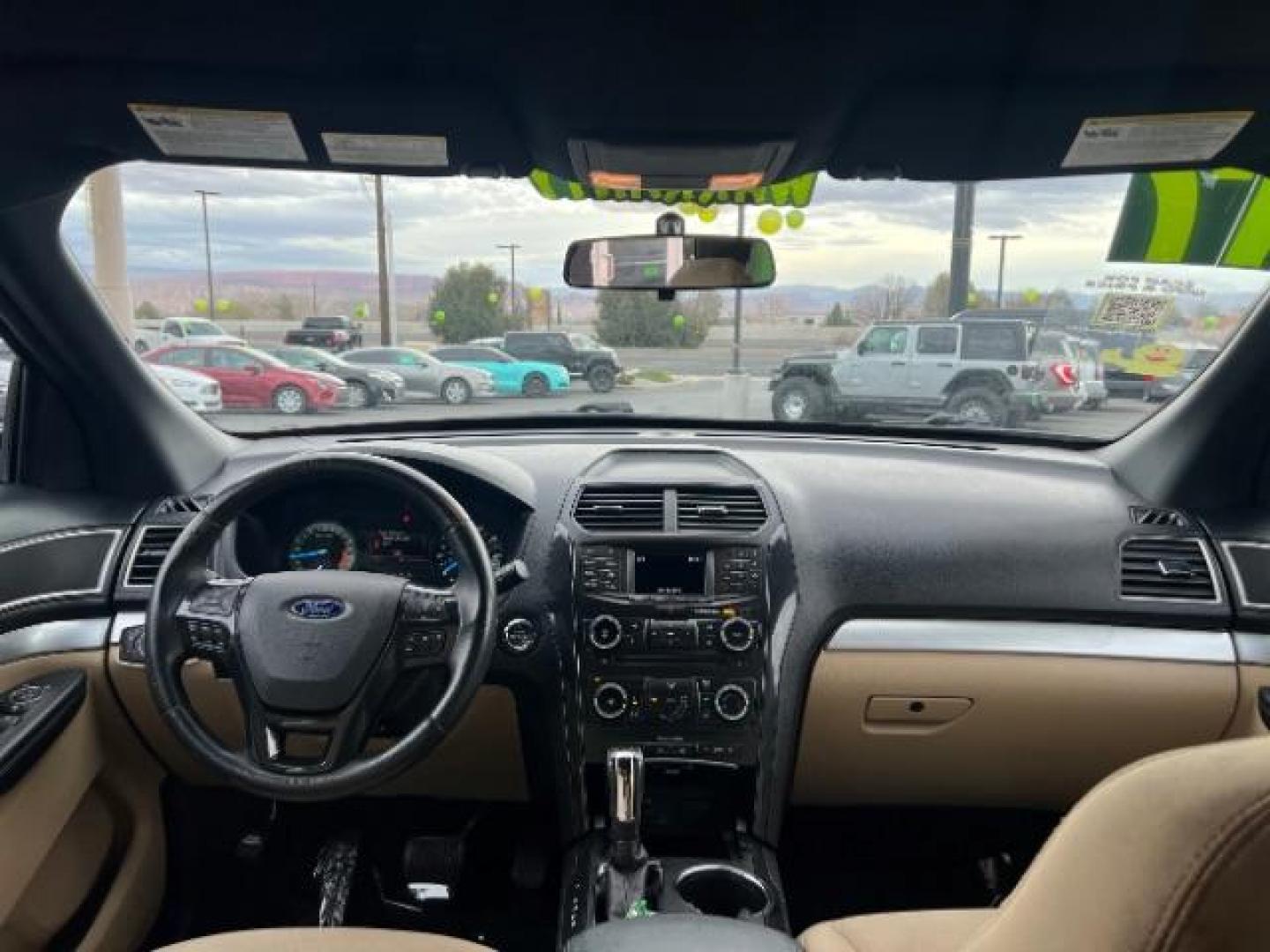 2017 Blue Jeans Metallic /Medium Light Camel Ford Explorer XLT (1FM5K7D82HG) with an EcoBoost 2.3L I-4 gasoline direct injection engine, Automatic transmission, located at 1865 East Red Hills Pkwy, St. George, 84770, (435) 628-0023, 37.120850, -113.543640 - We specialize in helping ALL people get the best financing available. No matter your credit score, good, bad or none we can get you an amazing rate. Had a bankruptcy, divorce, or repossessions? We give you the green light to get your credit back on the road. Low down and affordable payments that fit- Photo#23