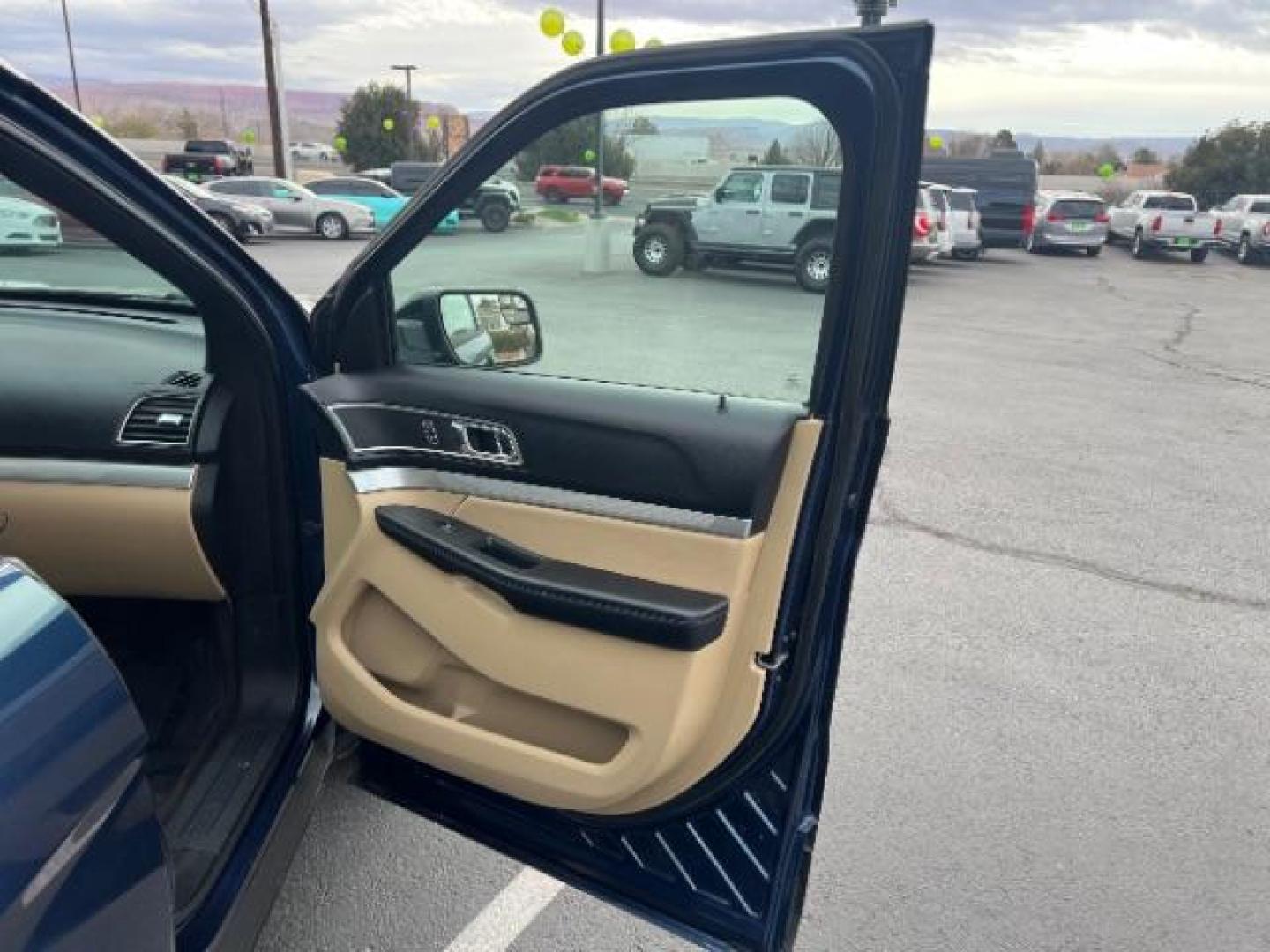 2017 Blue Jeans Metallic /Medium Light Camel Ford Explorer XLT (1FM5K7D82HG) with an EcoBoost 2.3L I-4 gasoline direct injection engine, Automatic transmission, located at 1865 East Red Hills Pkwy, St. George, 84770, (435) 628-0023, 37.120850, -113.543640 - We specialize in helping ALL people get the best financing available. No matter your credit score, good, bad or none we can get you an amazing rate. Had a bankruptcy, divorce, or repossessions? We give you the green light to get your credit back on the road. Low down and affordable payments that fit- Photo#30
