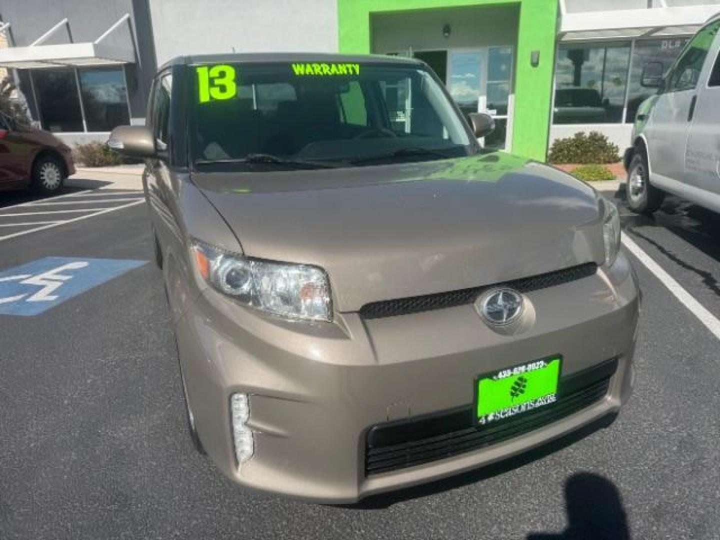 2013 Army Rock Metallic /Dark Charcoal Scion xB 10 Series (JTLZE4FE8DJ) with an 2.4L I-4 DOHC engine, Automatic transmission, located at 1865 East Red Hills Pkwy, St. George, 84770, (435) 628-0023, 37.120850, -113.543640 - We specialize in helping ALL people get the best financing available. No matter your credit score, good, bad or none we can get you an amazing rate. Had a bankruptcy, divorce, or repossessions? We give you the green light to get your credit back on the road. Low down and affordable payments that fit - Photo#1