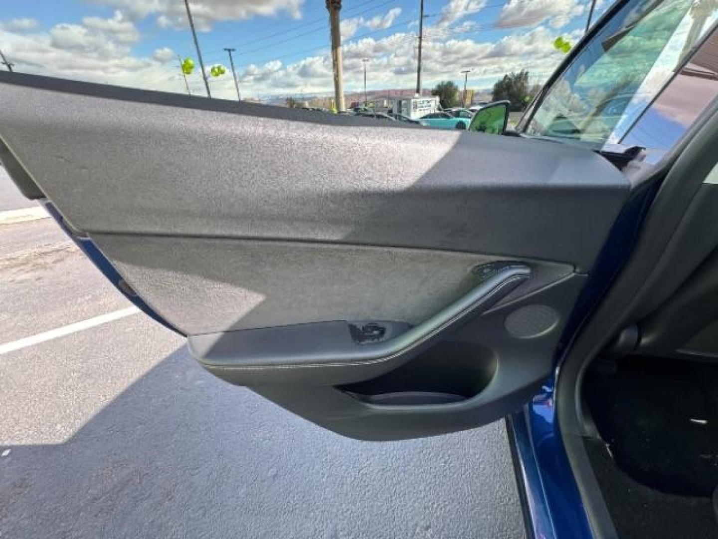 2023 Deep Blue Metallic /Black Tesla Model Y Long Range Dual Motor All-Wheel Drive | AWD (7SAYGDEE3PA) with an ELECTRIC engine, Electric transmission, located at 1865 East Red Hills Pkwy, St. George, 84770, (435) 628-0023, 37.120850, -113.543640 - Excellent Tesla Model Y Long Range All Wheel Drive. With Acceleration Boost paid for ($2k add on) All our Teslas come with charging kit Battery is 98% healthy. Gets 310 on full charge. Clean title, no accidents Still has remaining 120k mile Tesla warranty on battery and motor. We have aftermarket - Photo#18