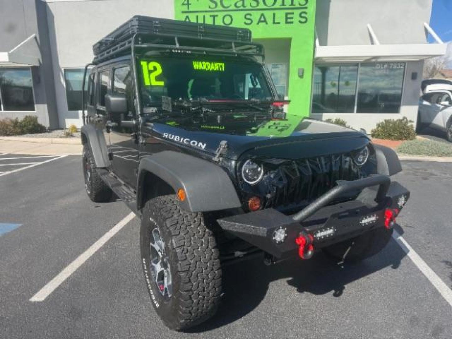 2012 Black /Black Jeep Wrangler Unlimited Rubicon (1C4HJWFG5CL) with an 3.6L V-6 DOHC engine, Automatic transmission, located at 1865 East Red Hills Pkwy, St. George, 84770, (435) 628-0023, 37.120850, -113.543640 - Completely decked out 2012 Jeep Wrangler Unlimited Rubicon. This awesome overlander has $20k in aftermarket features. 4x4, 3.6L engine. Excellent condition. Roof tent, Lift and tires, Front and rear bumper, hood jack, Stepsides, leather, engine tuner, rear storage racks and MORE. Come check it - Photo#1