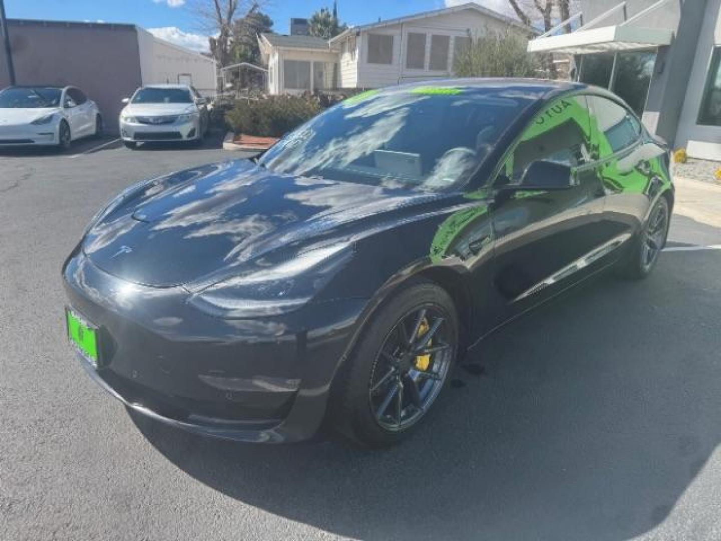 2021 Solid Black /Black Tesla Model 3 Long Range Dual Motor All-Wheel Drive (5YJ3E1EB9MF) with an ELECTRIC engine, Electric transmission, located at 1865 East Red Hills Pkwy, St. George, 84770, (435) 628-0023, 37.120850, -113.543640 - Excellent Tesla Model 3 Long Range All Wheel Drive. With Full Self Drive paid for ($8k add on) Which is no longer available to buy. All our Teslas come with charging kits. Battery is 98% healthy. Gets 310 on full charge! Amazing for this year. Clean title, no accidents Still has remaining 120k mi - Photo#3