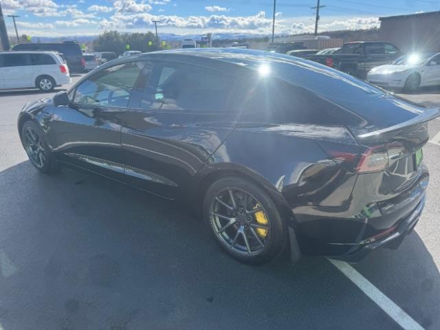 2021 Solid Black /Black Tesla Model 3 Long Range Dual Motor All-Wheel Drive (5YJ3E1EB9MF) with an ELECTRIC engine, Electric transmission, located at 1865 East Red Hills Pkwy, St. George, 84770, (435) 628-0023, 37.120850, -113.543640 - Excellent Tesla Model 3 Long Range All Wheel Drive. With Full Self Drive paid for ($8k add on) Which is no longer available to buy. All our Teslas come with charging kits. Battery is 98% healthy. Gets 310 on full charge! Amazing for this year. Clean title, no accidents Still has remaining 120k mi - Photo#5