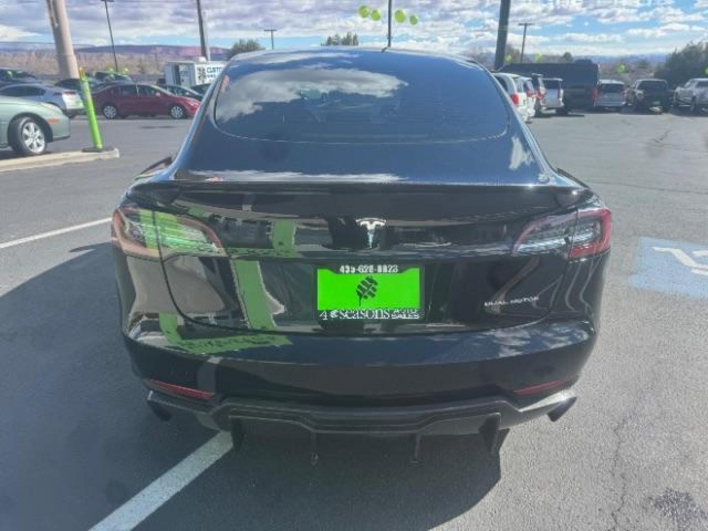2021 Solid Black /Black Tesla Model 3 Long Range Dual Motor All-Wheel Drive (5YJ3E1EB9MF) with an ELECTRIC engine, Electric transmission, located at 1865 East Red Hills Pkwy, St. George, 84770, (435) 628-0023, 37.120850, -113.543640 - Excellent Tesla Model 3 Long Range All Wheel Drive. With Full Self Drive paid for ($8k add on) Which is no longer available to buy. All our Teslas come with charging kits. Battery is 98% healthy. Gets 310 on full charge! Amazing for this year. Clean title, no accidents Still has remaining 120k mi - Photo#6