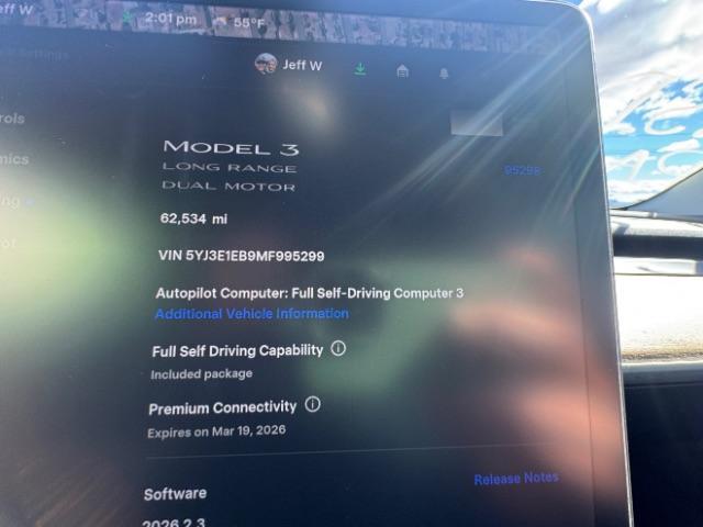 2021 Solid Black /Black Tesla Model 3 Long Range Dual Motor All-Wheel Drive (5YJ3E1EB9MF) with an ELECTRIC engine, Electric transmission, located at 1865 East Red Hills Pkwy, St. George, 84770, (435) 628-0023, 37.120850, -113.543640 - Excellent Tesla Model 3 Long Range All Wheel Drive. With Full Self Drive paid for ($8k add on) Which is no longer available to buy. All our Teslas come with charging kits. Battery is 98% healthy. Gets 310 on full charge! Amazing for this year. Clean title, no accidents Still has remaining 120k mi - Photo#12