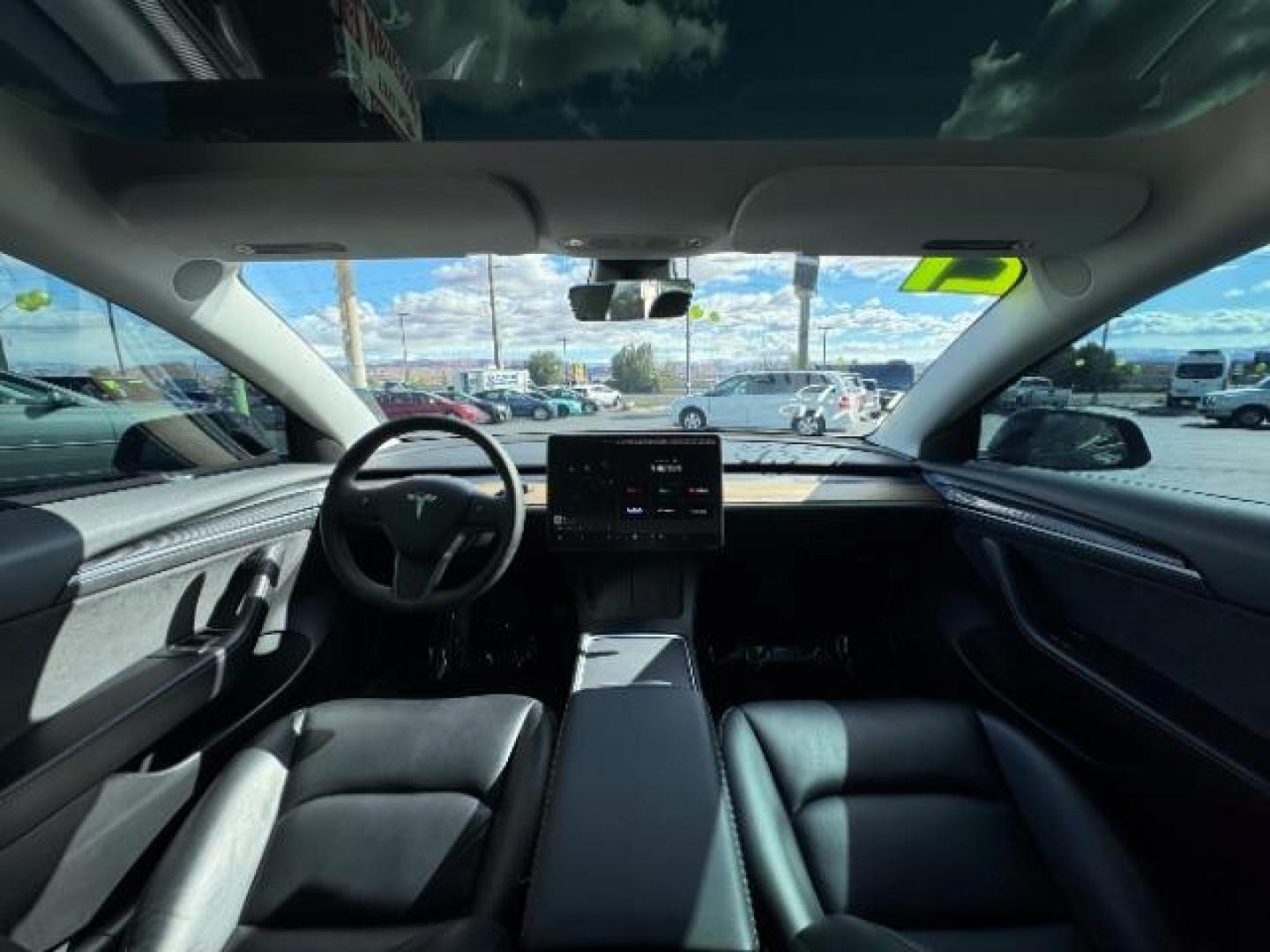 2021 Solid Black /Black Tesla Model 3 Long Range Dual Motor All-Wheel Drive (5YJ3E1EB9MF) with an ELECTRIC engine, Electric transmission, located at 1865 East Red Hills Pkwy, St. George, 84770, (435) 628-0023, 37.120850, -113.543640 - Excellent Tesla Model 3 Long Range All Wheel Drive. With Full Self Drive paid for ($8k add on) Which is no longer available to buy. All our Teslas come with charging kits. Battery is 98% healthy. Gets 310 on full charge! Amazing for this year. Clean title, no accidents Still has remaining 120k mi - Photo#15