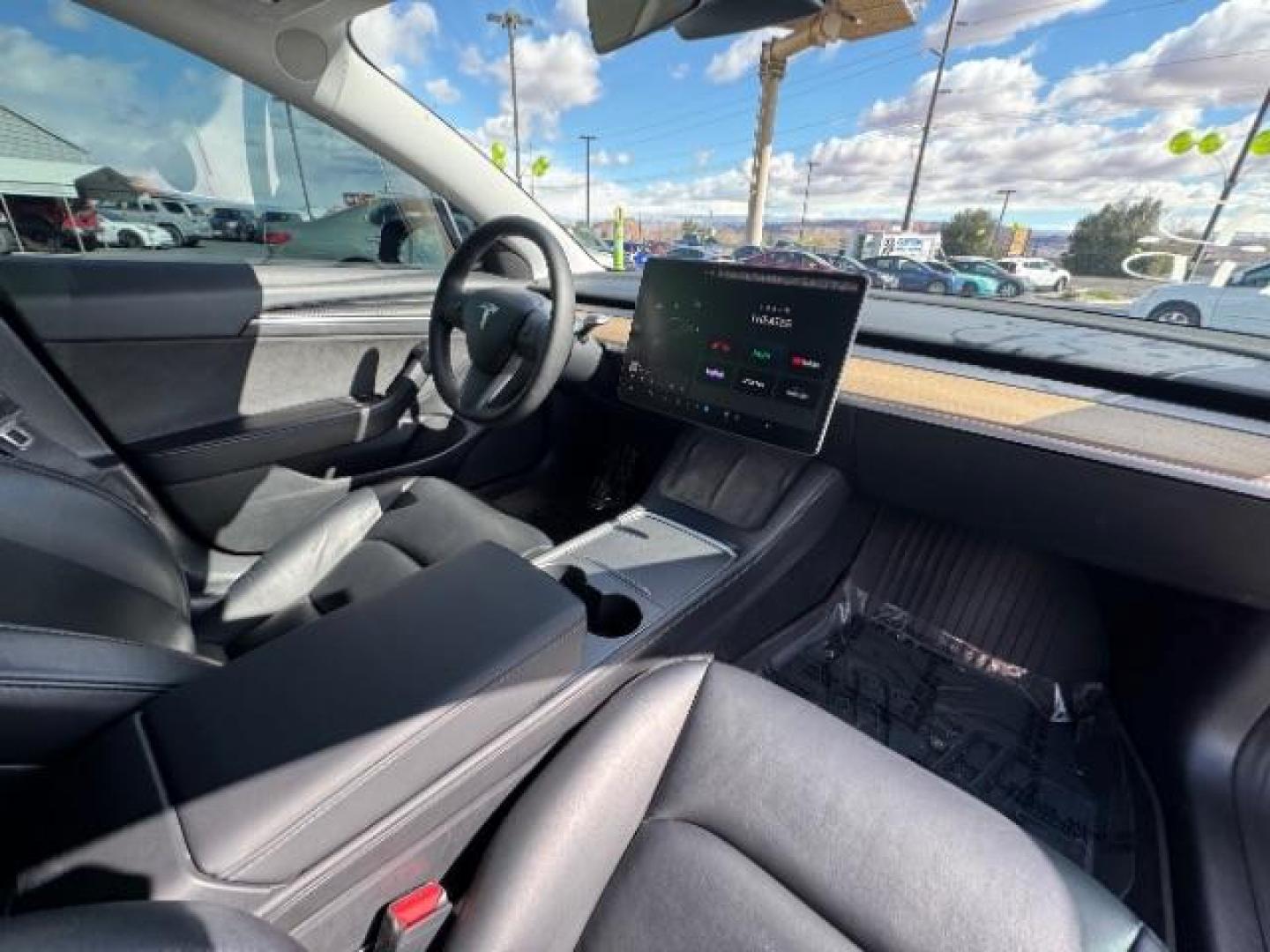 2021 Solid Black /Black Tesla Model 3 Long Range Dual Motor All-Wheel Drive (5YJ3E1EB9MF) with an ELECTRIC engine, Electric transmission, located at 1865 East Red Hills Pkwy, St. George, 84770, (435) 628-0023, 37.120850, -113.543640 - Excellent Tesla Model 3 Long Range All Wheel Drive. With Full Self Drive paid for ($8k add on) Which is no longer available to buy. All our Teslas come with charging kits. Battery is 98% healthy. Gets 310 on full charge! Amazing for this year. Clean title, no accidents Still has remaining 120k mi - Photo#20