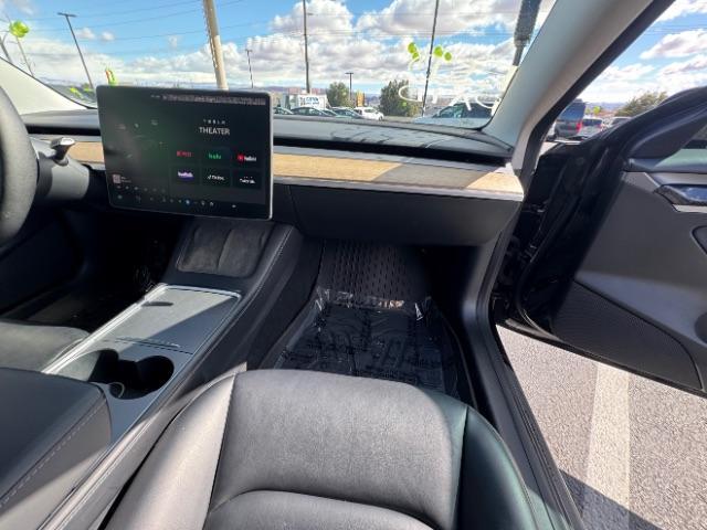 2021 Solid Black /Black Tesla Model 3 Long Range Dual Motor All-Wheel Drive (5YJ3E1EB9MF) with an ELECTRIC engine, Electric transmission, located at 1865 East Red Hills Pkwy, St. George, 84770, (435) 628-0023, 37.120850, -113.543640 - Excellent Tesla Model 3 Long Range All Wheel Drive. With Full Self Drive paid for ($8k add on) Which is no longer available to buy. All our Teslas come with charging kits. Battery is 98% healthy. Gets 310 on full charge! Amazing for this year. Clean title, no accidents Still has remaining 120k mi - Photo#21