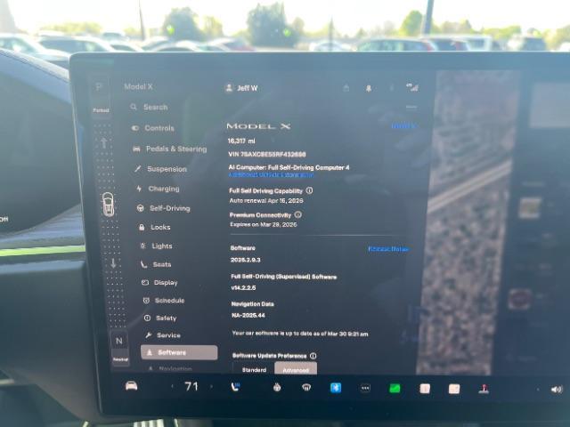 2024 Solid Black /Black Tesla Model X Long Range (7SAXCBE55RF) with an ELECTRIC engine, Electric transmission, located at 1865 East Red Hills Pkwy, St. George, 84770, (435) 628-0023, 37.120850, -113.543640 - Excellent Tesla Model X Long Range All Wheel Drive. With 3rd row 6 Seats, HW4, Homelink, Tow hitch, 20' WheelsLow miles and in near new condition. All our Teslas come with charging kit. Battery is healthy. Gets 300 on full charge. Clean title, no accidents, 1 Owner. Still has remaining Bumper 2 - Photo#1