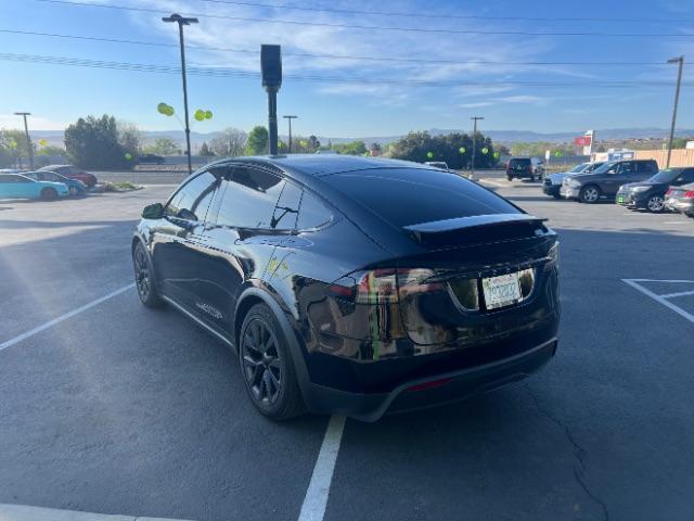2024 Solid Black /Black Tesla Model X Long Range (7SAXCBE55RF) with an ELECTRIC engine, Electric transmission, located at 1865 East Red Hills Pkwy, St. George, 84770, (435) 628-0023, 37.120850, -113.543640 - Excellent Tesla Model X Long Range All Wheel Drive. With 3rd row 6 Seats, HW4, Homelink, Tow hitch, 20' WheelsLow miles and in near new condition. All our Teslas come with charging kit. Battery is healthy. Gets 300 on full charge. Clean title, no accidents, 1 Owner. Still has remaining Bumper 2 - Photo#6