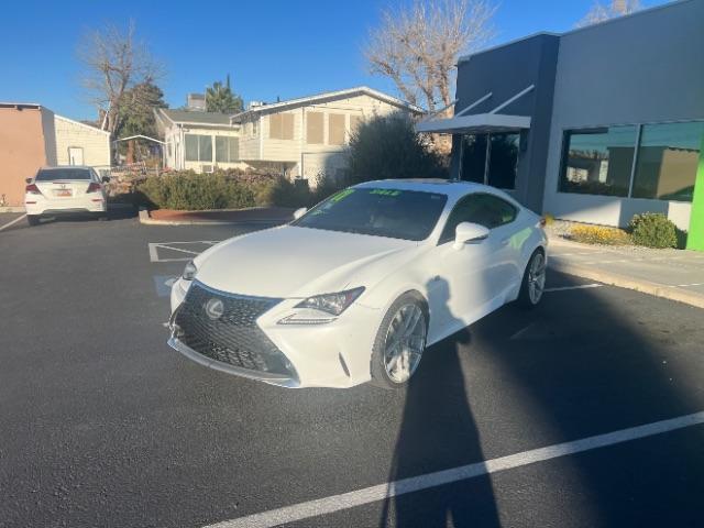 2017 White /Black Lexus RC 350 RWD (JTHHE5BC0H5) with an 3.5L V6 DOHC 24V engine, 8-Speed Automatic transmission, located at 1865 East Red Hills Pkwy, St. George, 84770, (435) 628-0023, 37.120850, -113.543640 - Photo#2