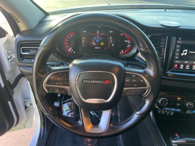 2021 Vice White /Black Dodge Durango SXT RWD (1C4RDHAG7MC) with an Pentastar 3.6L V-6 DOHC engine, Automatic transmission, located at 940 North Main Street, Cedar City, UT, 84720, (435) 628-0023, 37.692936, -113.061897 - We specialize in helping ALL people get the best financing available. No matter your credit score, good, bad or none we can get you an amazing rate. Had a bankruptcy, divorce, or repossessions? We give you the green light to get your credit back on the road. Low down and affordable payments that fit - Photo#15