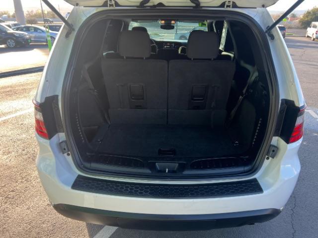 2021 Vice White /Black Dodge Durango SXT RWD (1C4RDHAG7MC) with an Pentastar 3.6L V-6 DOHC engine, Automatic transmission, located at 940 North Main Street, Cedar City, UT, 84720, (435) 628-0023, 37.692936, -113.061897 - We specialize in helping ALL people get the best financing available. No matter your credit score, good, bad or none we can get you an amazing rate. Had a bankruptcy, divorce, or repossessions? We give you the green light to get your credit back on the road. Low down and affordable payments that fit - Photo#27