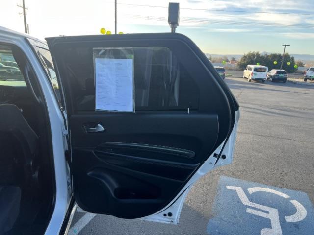 2021 Vice White /Black Dodge Durango SXT RWD (1C4RDHAG7MC) with an Pentastar 3.6L V-6 DOHC engine, Automatic transmission, located at 940 North Main Street, Cedar City, UT, 84720, (435) 628-0023, 37.692936, -113.061897 - We specialize in helping ALL people get the best financing available. No matter your credit score, good, bad or none we can get you an amazing rate. Had a bankruptcy, divorce, or repossessions? We give you the green light to get your credit back on the road. Low down and affordable payments that fit - Photo#28
