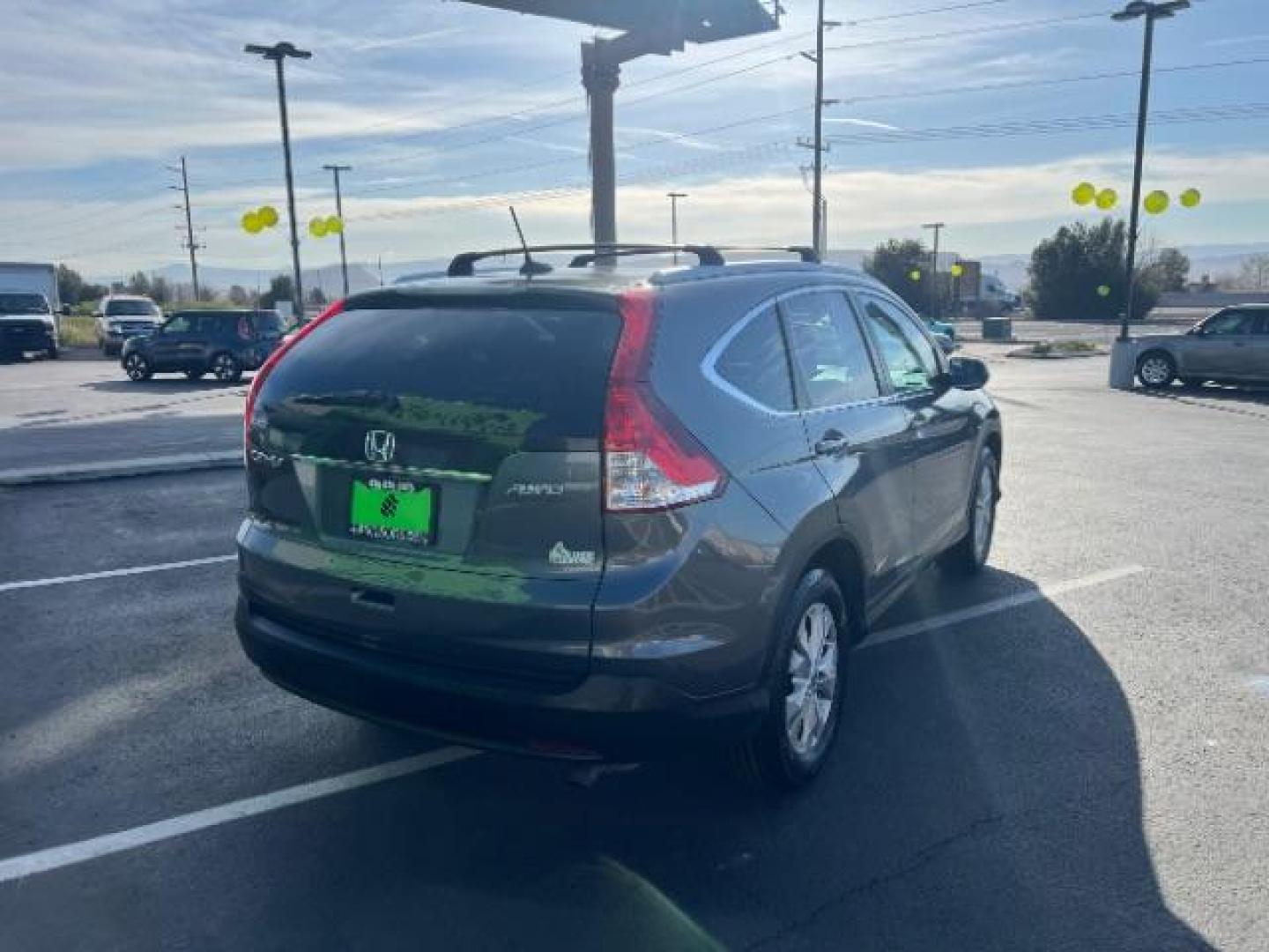 2013 Urban Titanium Metallic /Black Leather Interior Honda CR-V EX-L 4WD 5-Speed AT (2HKRM4H71DH) with an 2.4L L4 DOHC 16V engine, 5-Speed Automatic transmission, located at 940 North Main Street, Cedar City, UT, 84720, (435) 628-0023, 37.692936, -113.061897 - Photo#6