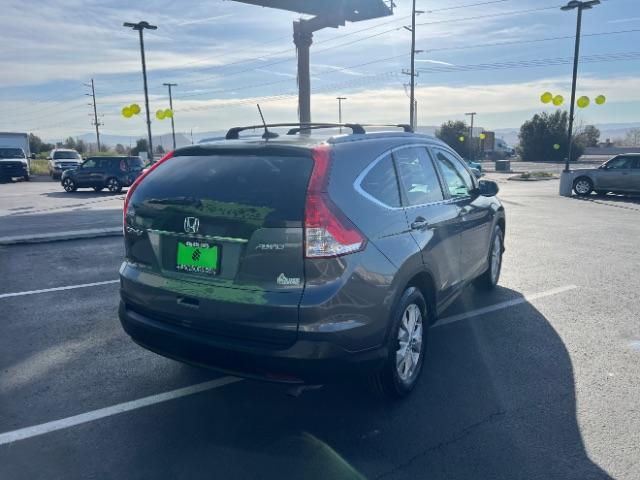 2013 Urban Titanium Metallic /Black Leather Interior Honda CR-V EX-L 4WD 5-Speed AT (2HKRM4H71DH) with an 2.4L L4 DOHC 16V engine, 5-Speed Automatic transmission, located at 1865 East Red Hills Pkwy, St. George, 84770, (435) 628-0023, 37.120850, -113.543640 - We specialize in helping ALL people get the best financing available. No matter your credit score, good, bad or none we can get you an amazing rate. Had a bankruptcy, divorce, or repossessions? We give you the green light to get your credit back on the road. Low down and affordable payments that fit - Photo#6