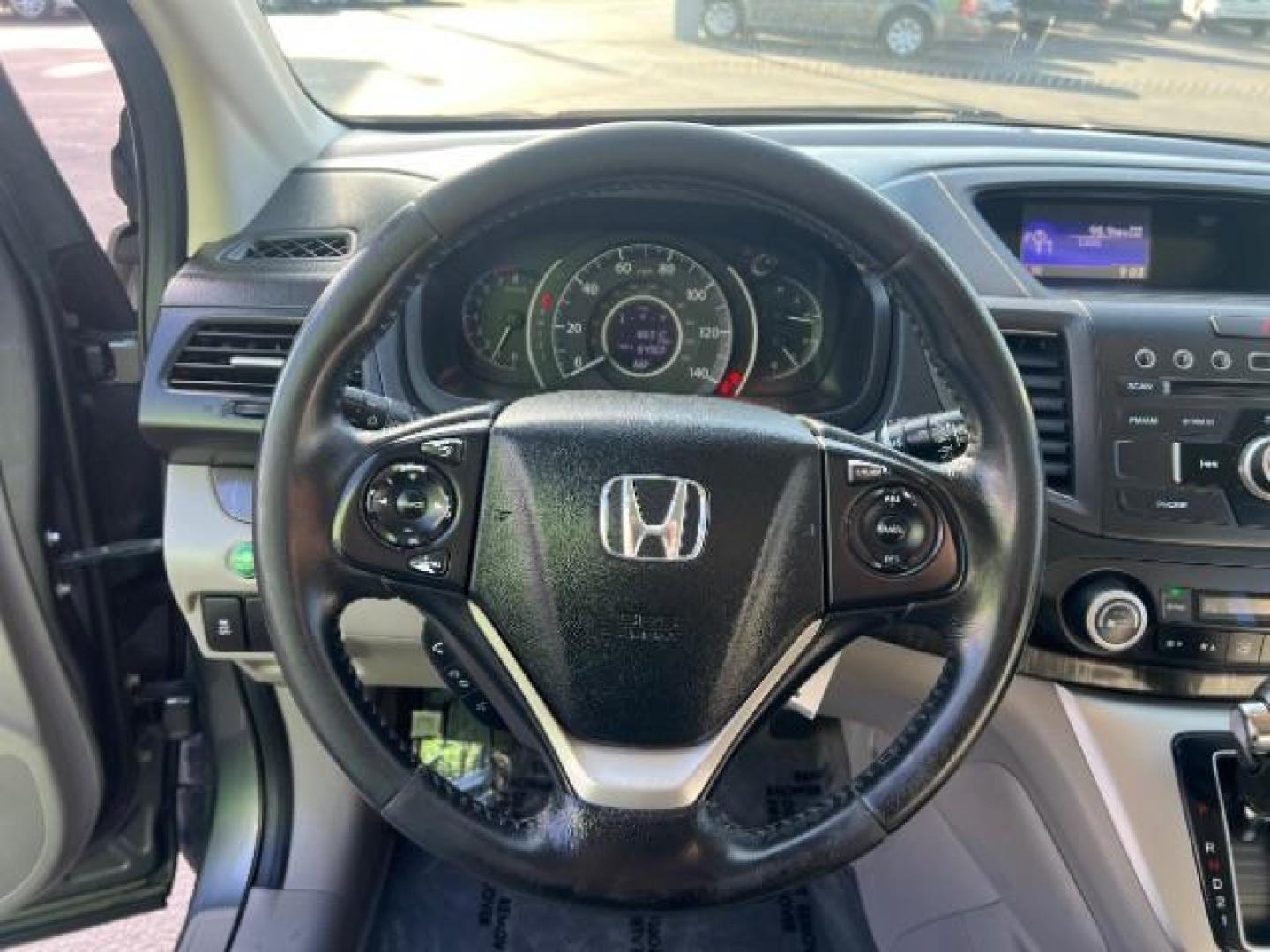 2013 Urban Titanium Metallic /Black Leather Interior Honda CR-V EX-L 4WD 5-Speed AT (2HKRM4H71DH) with an 2.4L L4 DOHC 16V engine, 5-Speed Automatic transmission, located at 940 North Main Street, Cedar City, UT, 84720, (435) 628-0023, 37.692936, -113.061897 - Photo#15