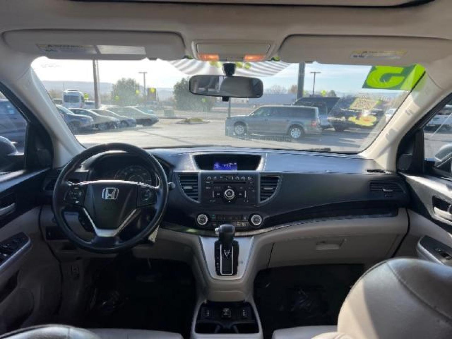 2013 Urban Titanium Metallic /Black Leather Interior Honda CR-V EX-L 4WD 5-Speed AT (2HKRM4H71DH) with an 2.4L L4 DOHC 16V engine, 5-Speed Automatic transmission, located at 940 North Main Street, Cedar City, UT, 84720, (435) 628-0023, 37.692936, -113.061897 - Photo#22
