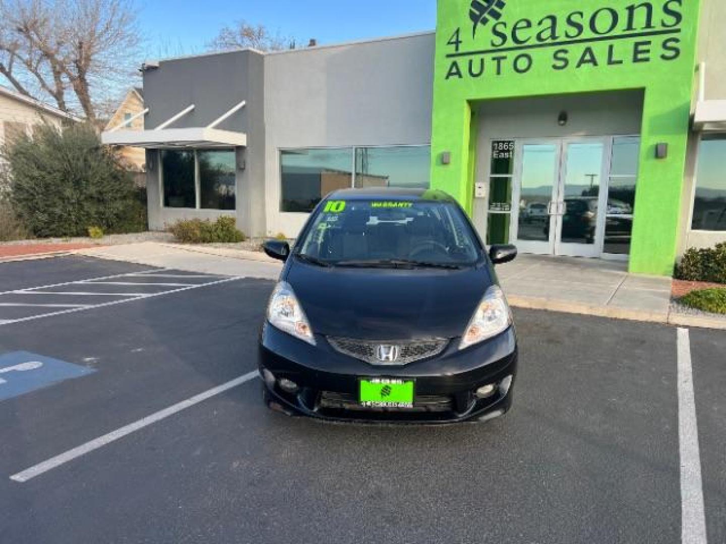 2010 Crystal Black Pearl /Black Honda Fit Sport (JHMGE8H4XAC) with an 1.5L I-4 i-VTEC variable valve control engine, Automatic transmission, located at 1865 East Red Hills Pkwy, St. George, 84770, (435) 628-0023, 37.120850, -113.543640 - Looking for a fun, fuel-efficient ride that is easy to own and even easier to love? This 2010 Honda Fit Sport is exactly what you need! The Fit is famous for being one of the most practical and reliable cars on the road, and this Sport trim takes it up a notch with leather seats, alloy wheels, navig - Photo#1